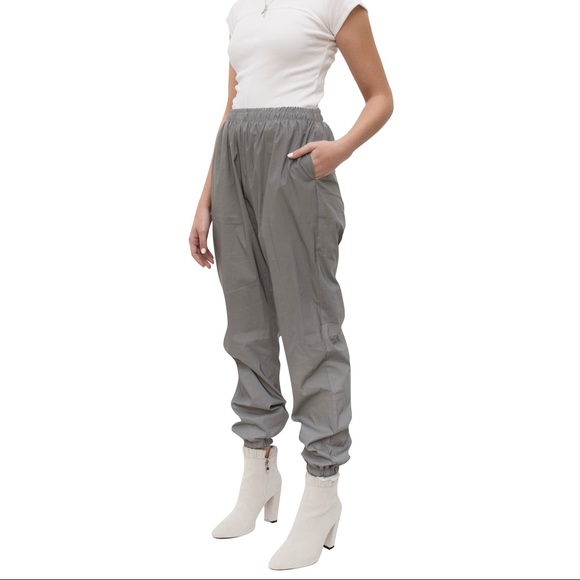 My Mum Made It reflective track pants sz XL fits M - Picture 3 of 8